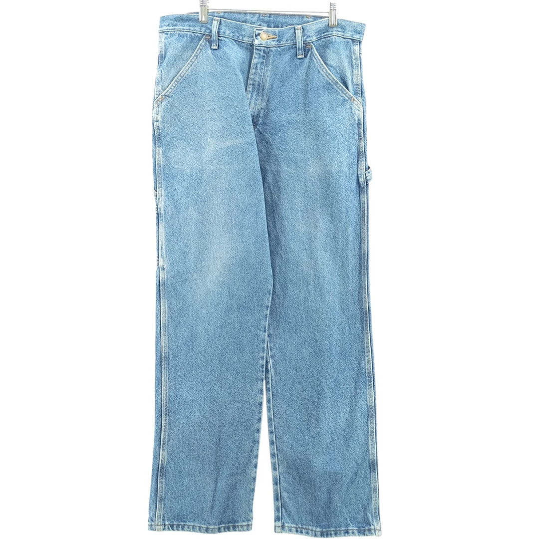 Rustler Denim Painter Pants for Men (W34 equivalent) cotton blue type Vintage Second Hand