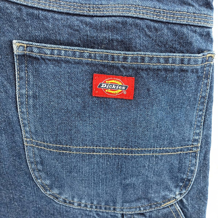 Dickies denim painter pants for men, equivalent to W32 cotton blue type Vintage Second Hand