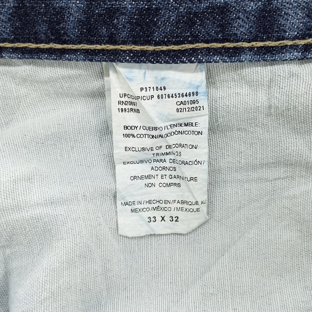 Dickies denim painter pants for men, equivalent to W32 cotton blue type Vintage Second Hand
