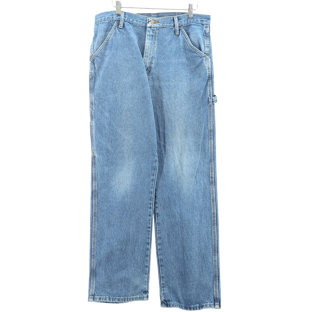 Rustler Denim Painter Pants for Men (W34 equivalent) cotton blue type Vintage Second Hand