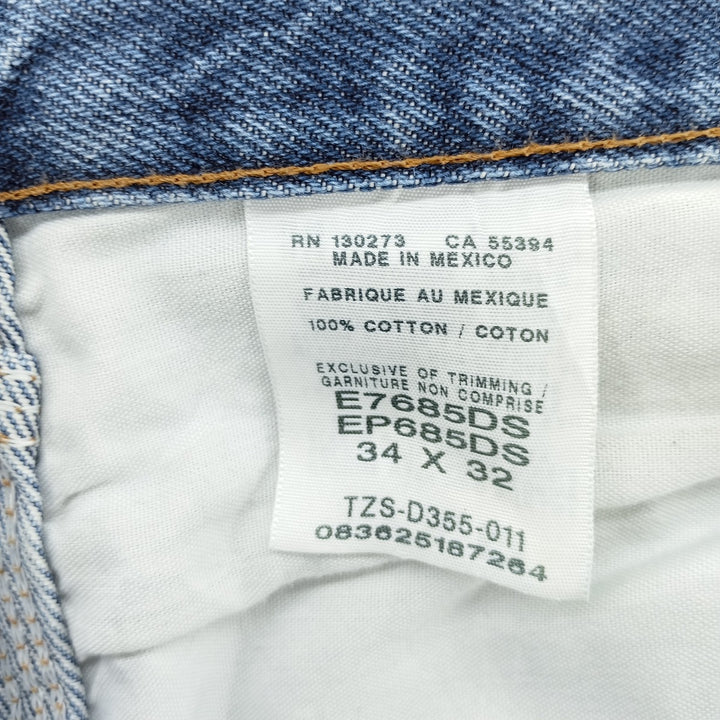 Rustler Denim Painter Pants for Men (W34 equivalent) cotton blue type Vintage Second Hand