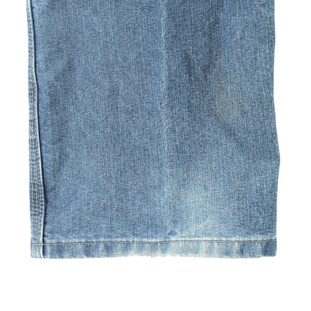00'S Wrangler CARPENTER denim painter pants for men, equivalent to W34 cotton blue type Vintage Second Hand