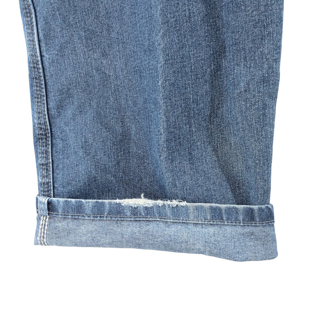 00'S Wrangler CARPENTER denim painter pants for men, equivalent to W34 cotton blue type Vintage Second Hand