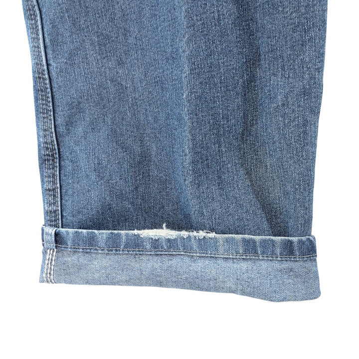 00'S Wrangler CARPENTER denim painter pants for men, equivalent to W34 cotton blue type Vintage Second Hand