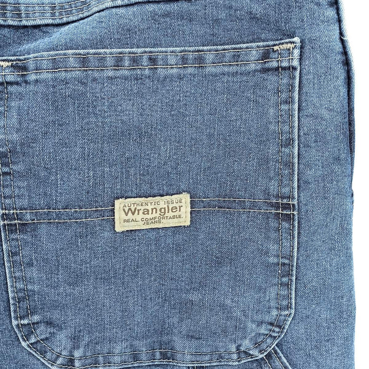 00'S Wrangler CARPENTER denim painter pants for men, equivalent to W33 cotton blue type Vintage Second Hand