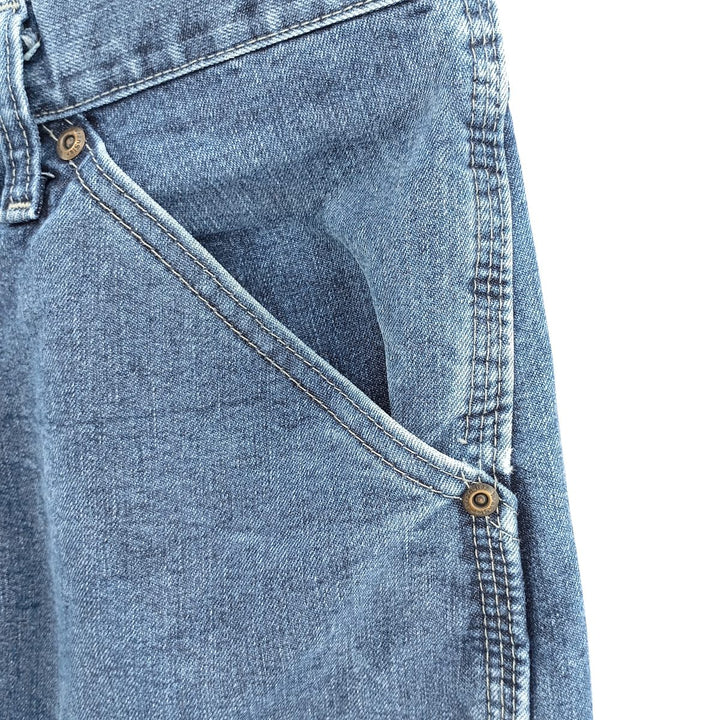 00'S Wrangler CARPENTER denim painter pants for men, equivalent to W33 cotton blue type Vintage Second Hand