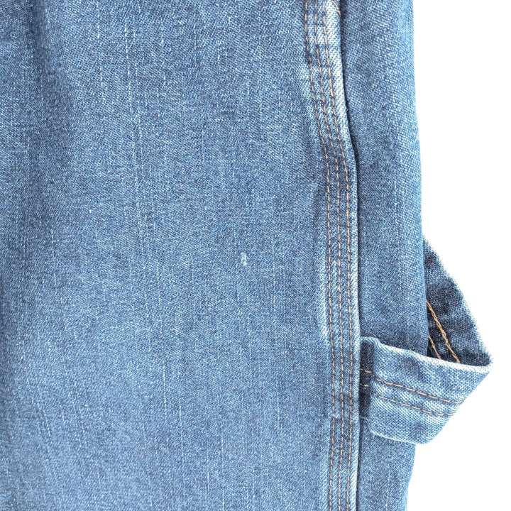 00'S Wrangler CARPENTER denim painter pants for men, equivalent to W32 cotton blue type Vintage Second Hand