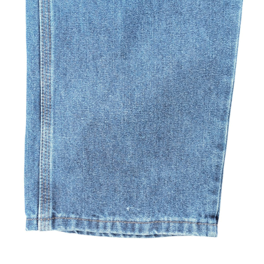 00'S Wrangler CARPENTER denim painter pants for men, equivalent to W32 cotton blue type Vintage Second Hand