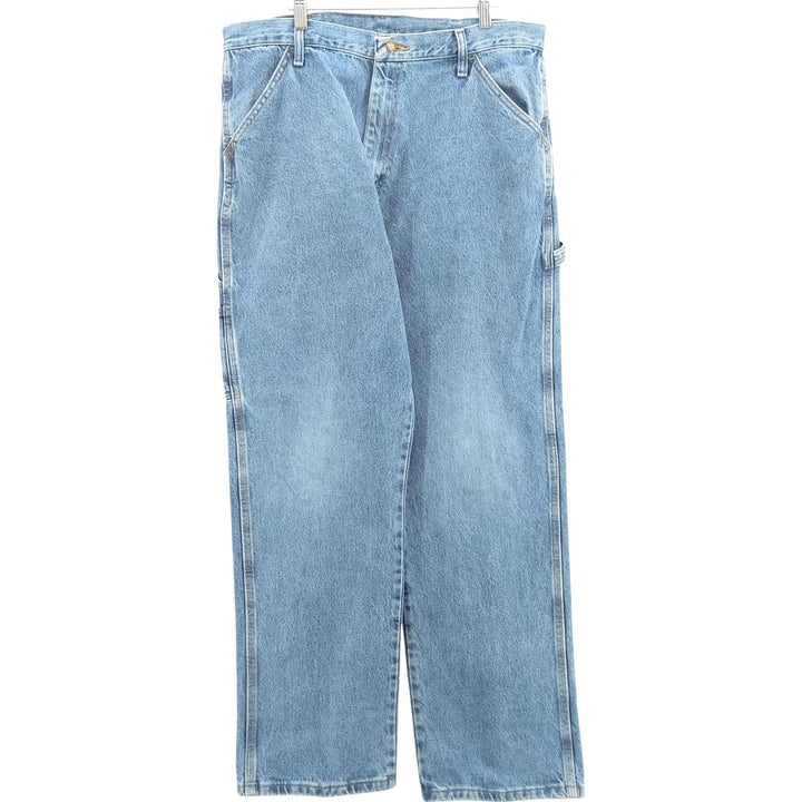 Rustler Denim Painter Pants for Men (W36 equivalent) cotton blue type Vintage Second Hand