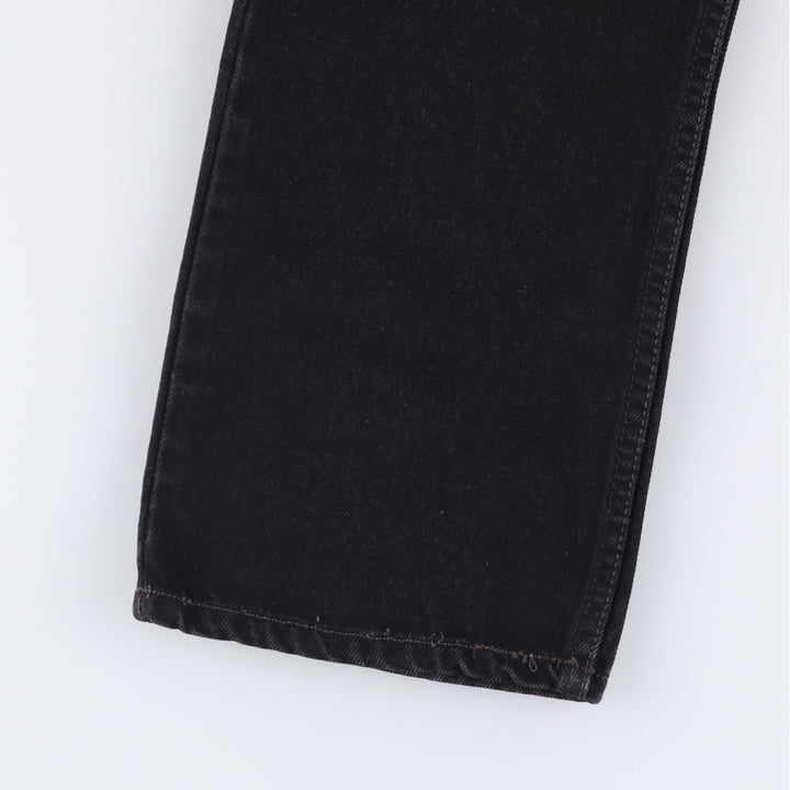 2000'S Levi's 505 Regular Fit Black Denim Tapered Denim Pants, Men's Size W30 cotton black type Vintage Second Hand