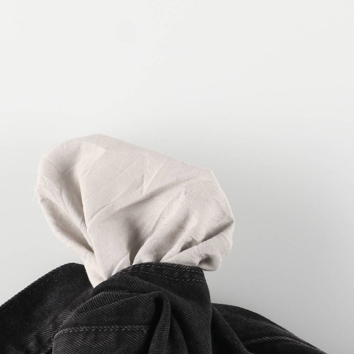 Levi's 505 Black Denim Tapered Denim Pants for Men, W32 equivalent cotton black type Vintage Second Hand