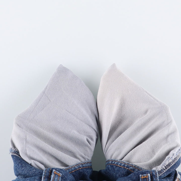 90'S Levi's 00505-0216 Regular Fit Straight Leg Tapered Denim Pants, Men's, Size W31 (Vintage) cotton blue type Vintage Second Hand