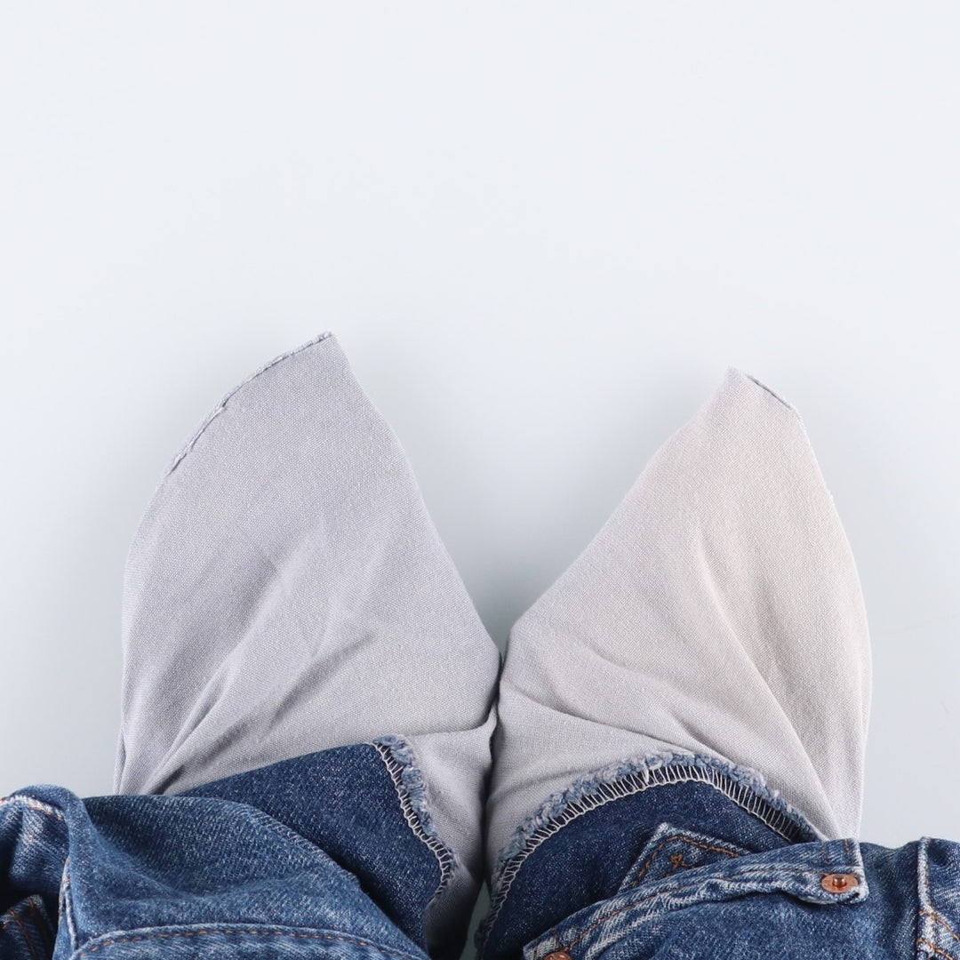 90'S Levi's 00505-0216 Regular Fit Straight Leg Tapered Denim Pants, Men's, Size W31 (Vintage) cotton blue type Vintage Second Hand