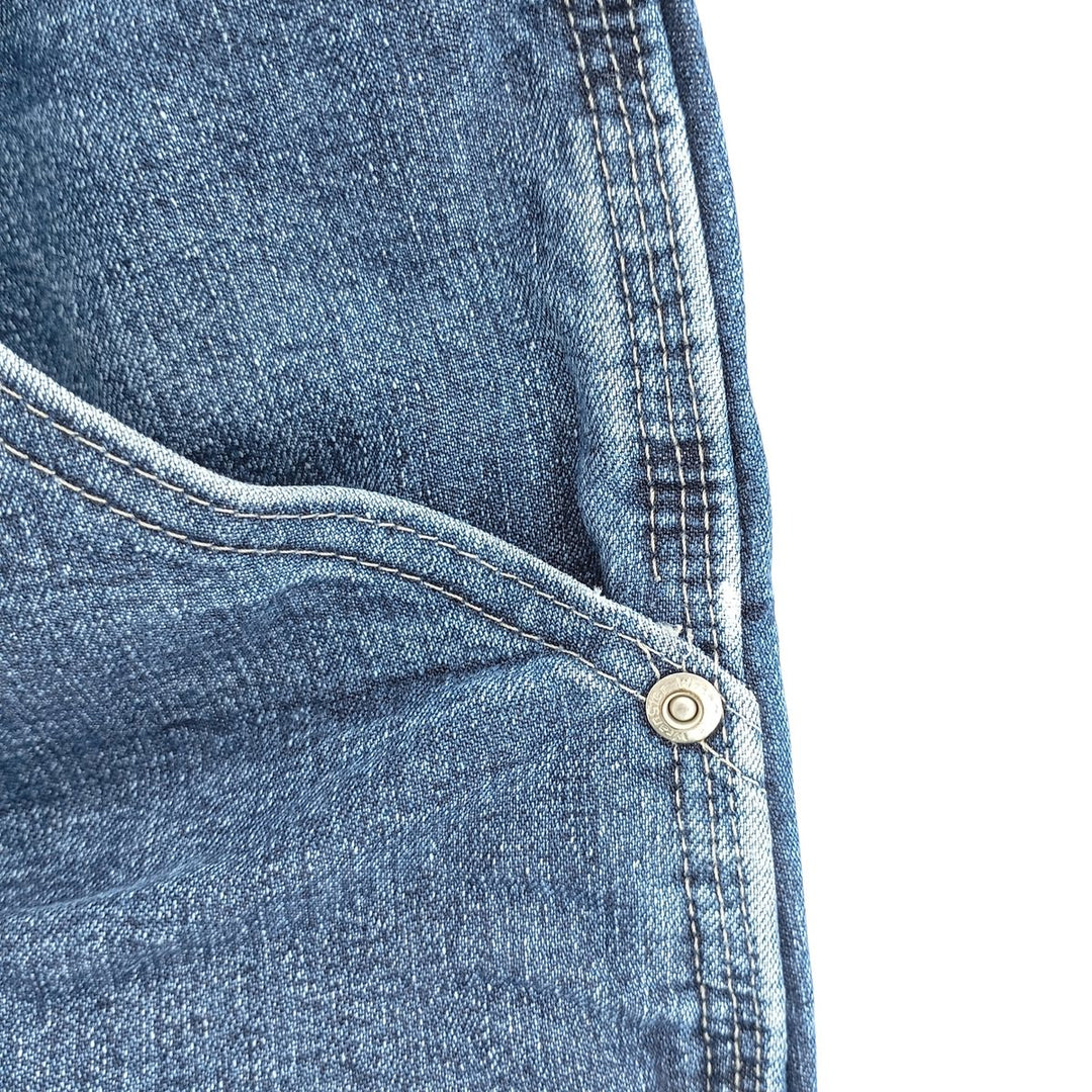 00'S Wrangler CARPENTER denim painter pants for men, equivalent to W33 cotton blue type Vintage Second Hand