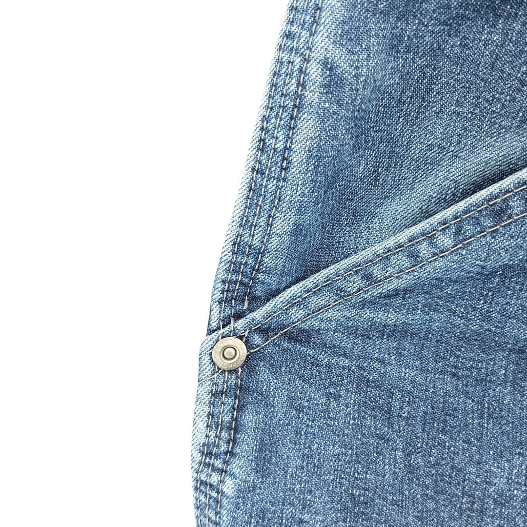 00'S Wrangler CARPENTER denim painter pants for men, equivalent to W33 cotton blue type Vintage Second Hand