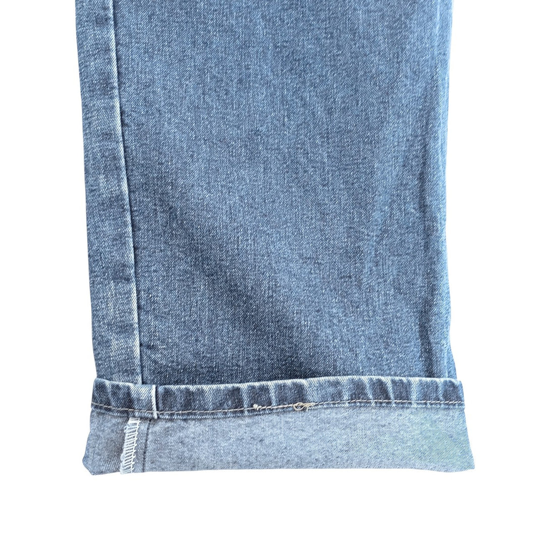 00'S Wrangler CARPENTER denim painter pants for men, equivalent to W33 cotton blue type Vintage Second Hand