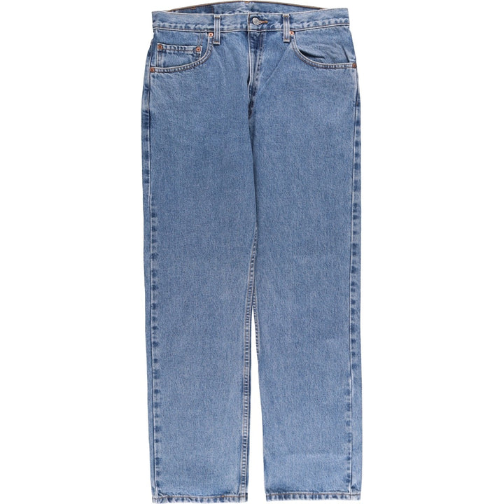 90'S Levi's 00505-4891 Regular Fit Straight Leg Tapered Denim Pants, Men's, Size W33 (Vintage) cotton blue type Vintage Second Hand