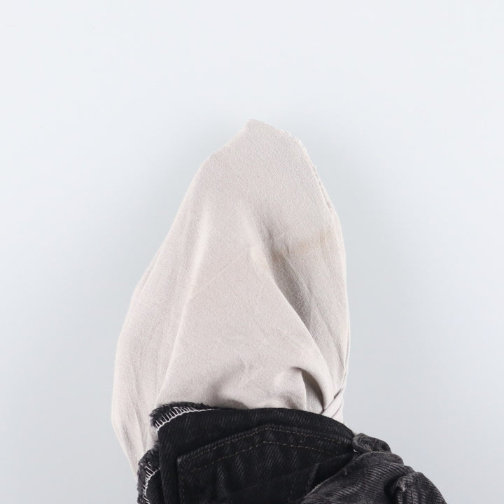 2000'S Levi's 505 Regular Fit Black Denim Tapered Denim Pants, Men's Size W31 cotton black type Vintage Second Hand