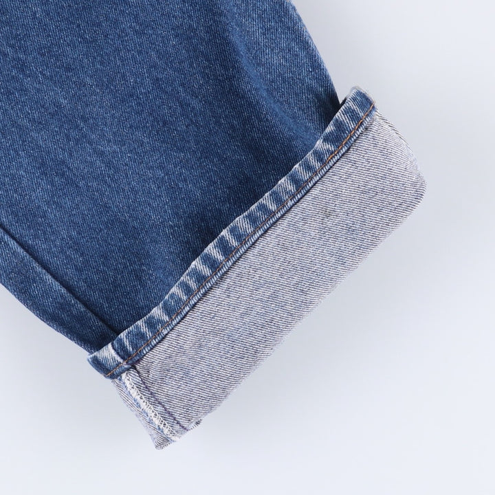 90'S Levi's 00505-0216 Regular Fit Straight Leg Tapered Denim Pants, Men's, Size 36 (Vintage) cotton blue type Vintage Second Hand