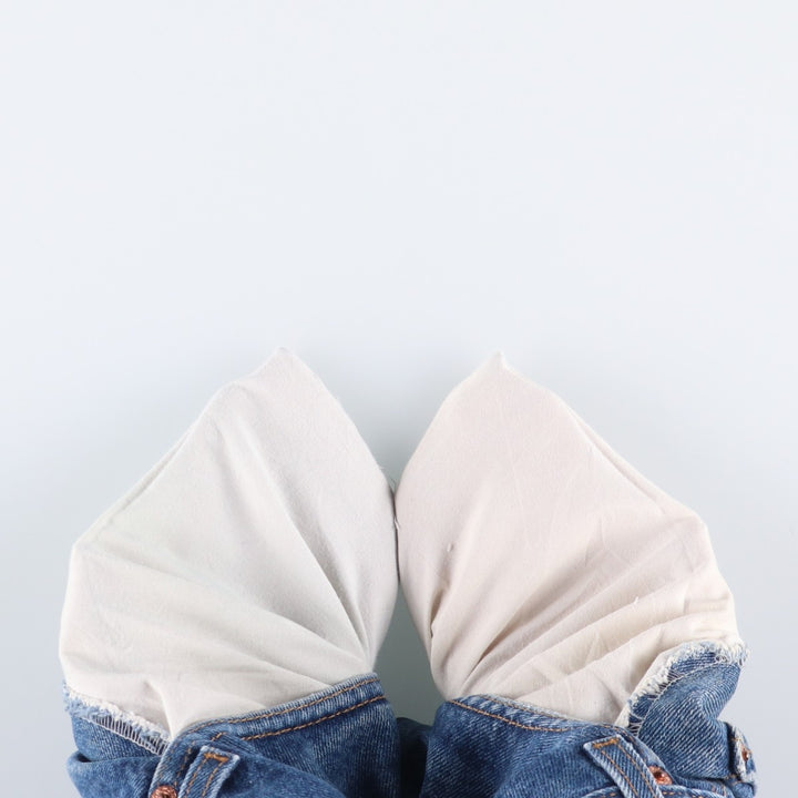 90'S Levi's 00505-0216 Regular Fit Straight Leg Tapered Denim Pants, Men's, Size 36 (Vintage) cotton blue type Vintage Second Hand