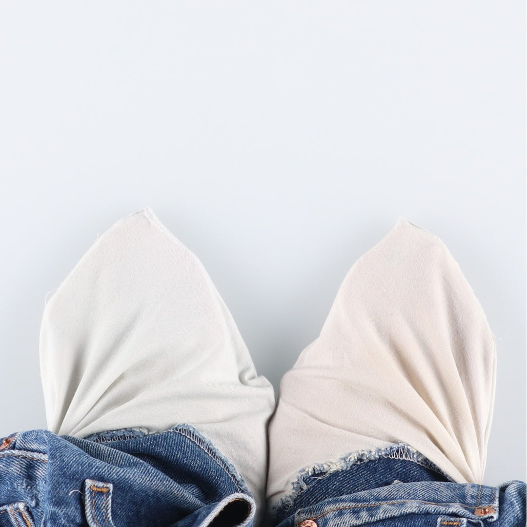 90'S Levi's 00505-0216 Regular Fit Straight Leg Tapered Denim Pants, Men's, Size 36 (Vintage) cotton blue type Vintage Second Hand