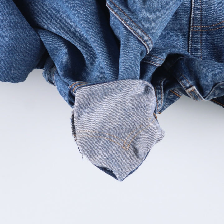 90'S Levi's 00505-0216 Regular Fit Straight Leg Tapered Denim Pants, Men's, Size 36 (Vintage) cotton blue type Vintage Second Hand