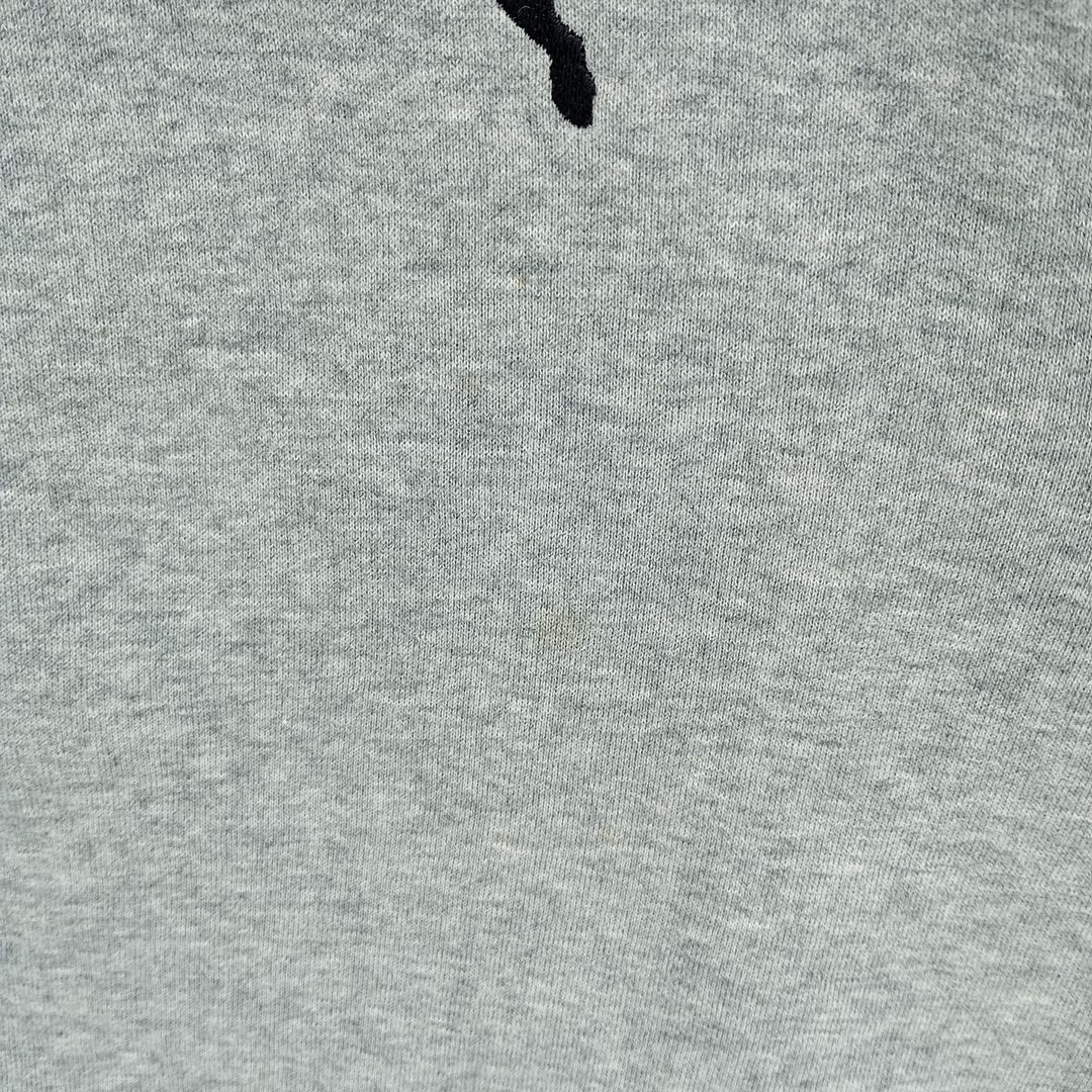 PUMA full-zip sweatshirt, men's size L cotton gray type Vintage Second Hand