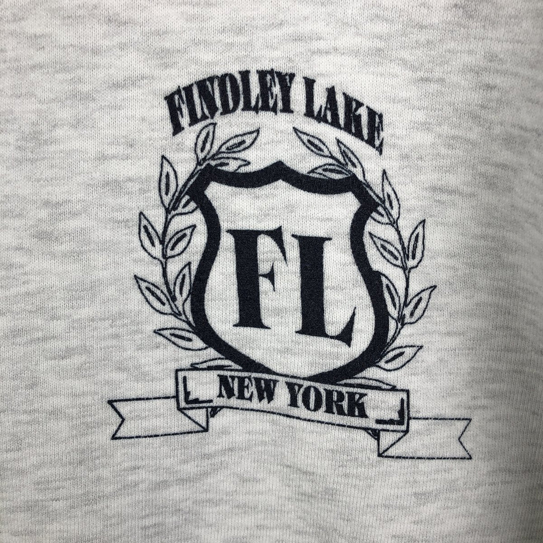 Vintage 90'S CASTAWAYS logo sweatshirt, made in the USA, size M, men's cotton gray type Vintage Second Hand