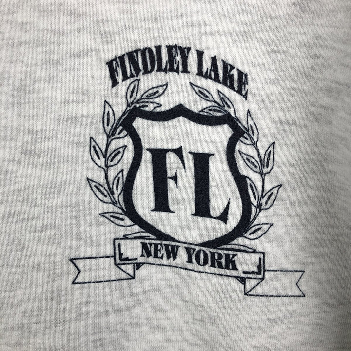 Vintage 90'S CASTAWAYS logo sweatshirt, made in the USA, size M, men's cotton gray type Vintage Second Hand