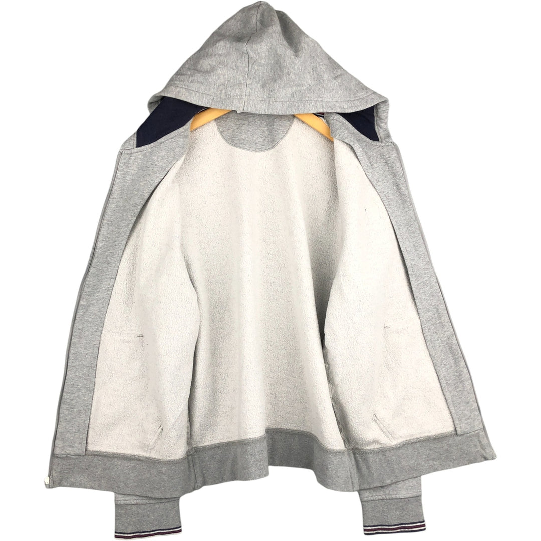 2000s~ FILA Full Zip Sweatshirt, Men's Size M cotton gray type Vintage Second Hand