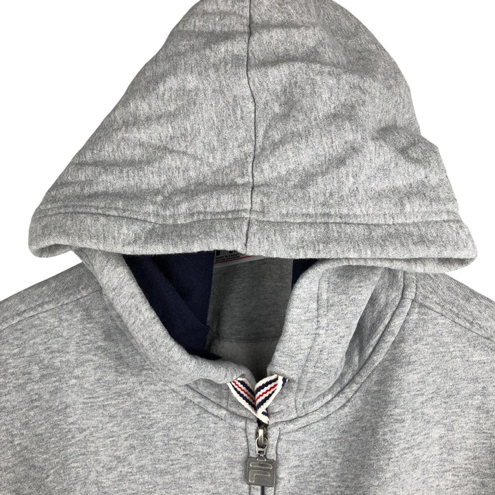 2000s~ FILA Full Zip Sweatshirt, Men's Size M cotton gray type Vintage Second Hand