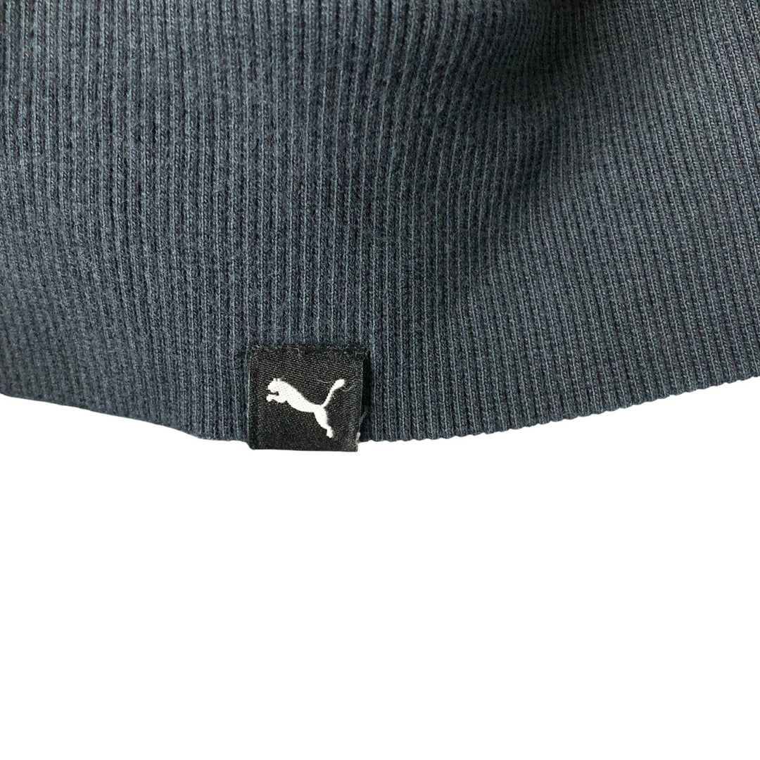 PUMA full-zip sweatshirt, men's size L unclear black type Vintage Second Hand