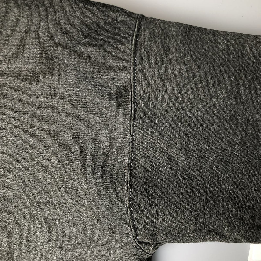 Vintage 90'S CHEETAH plain blank sweatshirt, made in the USA, size L, men's cotton Charcoal Vintage Second Hand