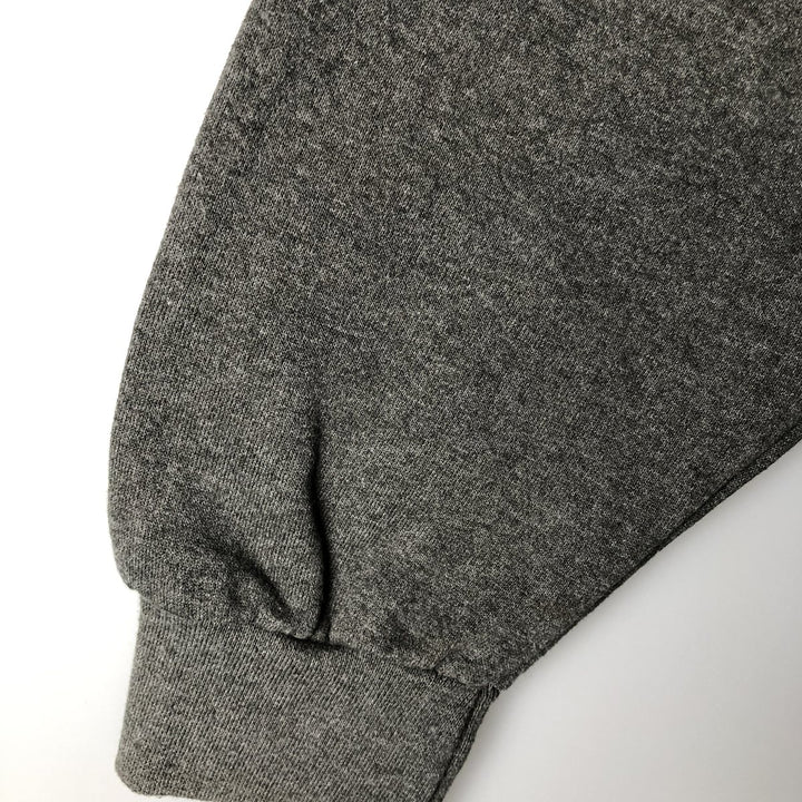 Vintage 90'S CHEETAH plain blank sweatshirt, made in the USA, size L, men's cotton Charcoal Vintage Second Hand