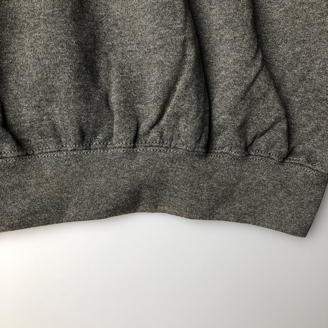 Vintage 90'S CHEETAH plain blank sweatshirt, made in the USA, size L, men's cotton Charcoal Vintage Second Hand