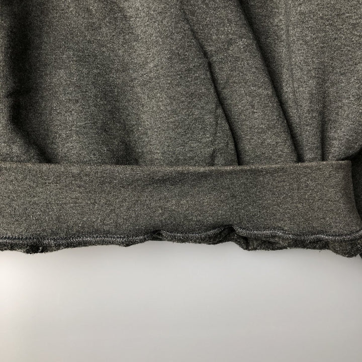 Vintage 90'S CHEETAH plain blank sweatshirt, made in the USA, size L, men's cotton Charcoal Vintage Second Hand