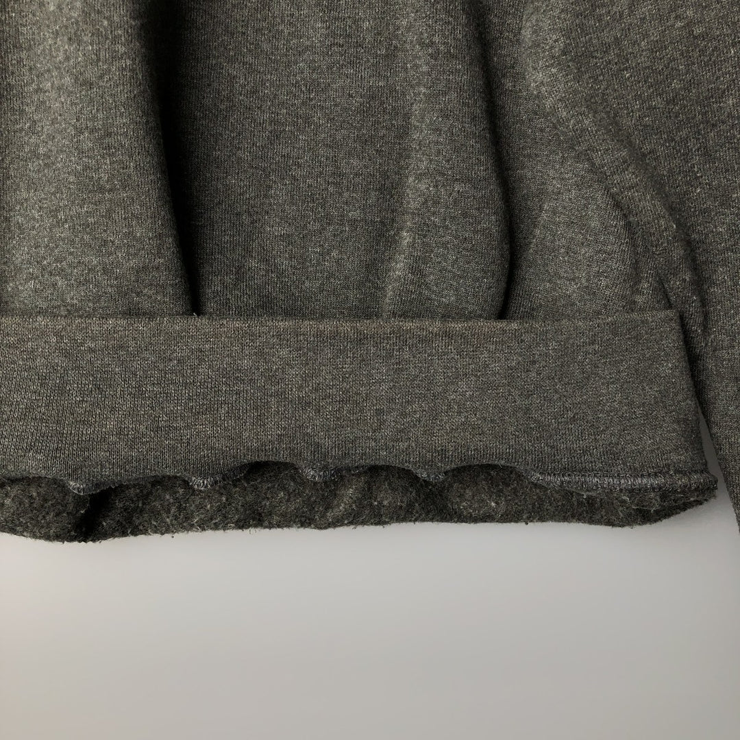 Vintage 90'S CHEETAH plain blank sweatshirt, made in the USA, size L, men's cotton Charcoal Vintage Second Hand