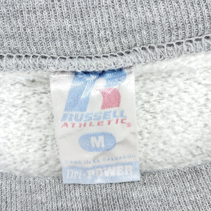 2000'S - Russell plain blank sweatshirt, men's size M unclear gray type Vintage Second Hand