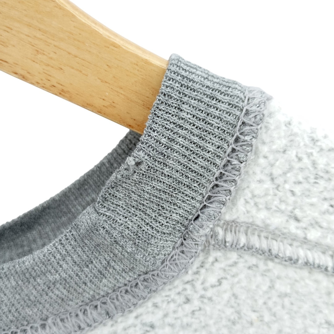 2000'S - Russell plain blank sweatshirt, men's size M unclear gray type Vintage Second Hand