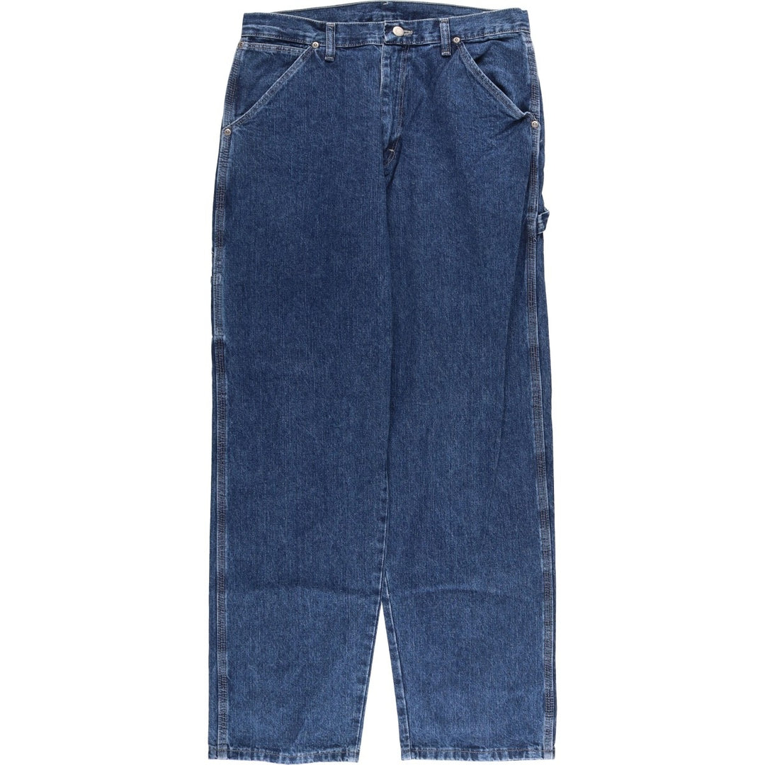 Wrangler Denim Painter Pants for Men, W32 equivalent unclear blue type Vintage Second Hand