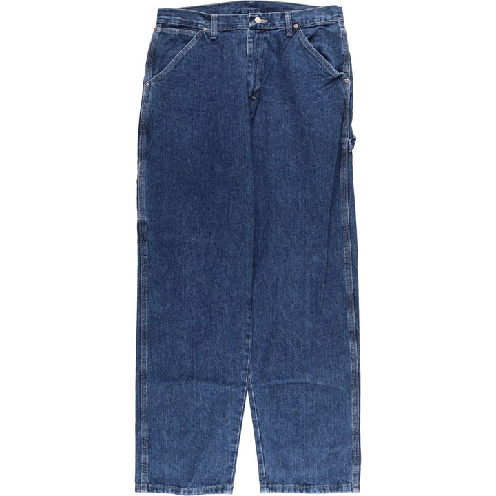 Wrangler Denim Painter Pants for Men, W32 equivalent unclear blue type Vintage Second Hand