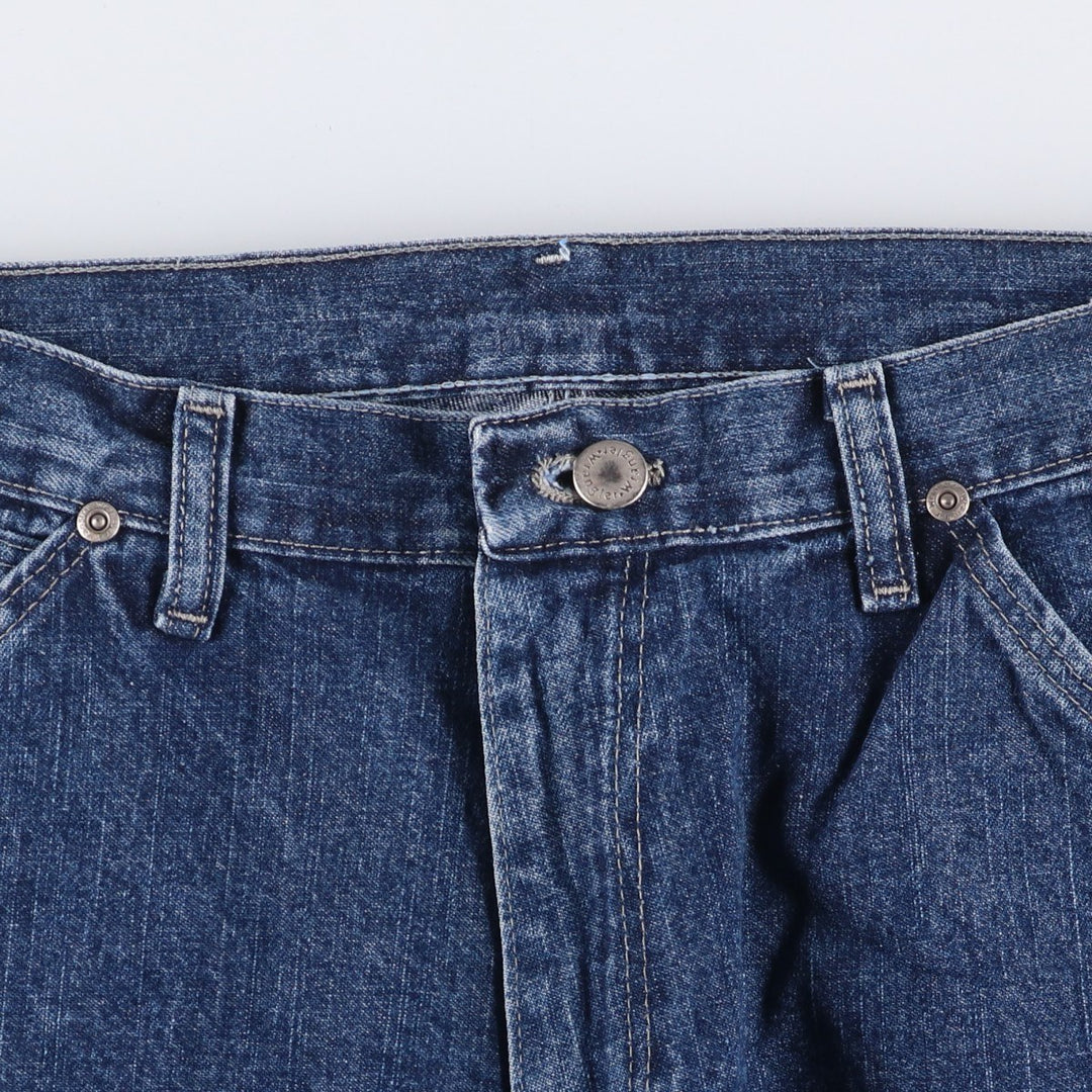 Wrangler Denim Painter Pants for Men, W32 equivalent unclear blue type Vintage Second Hand
