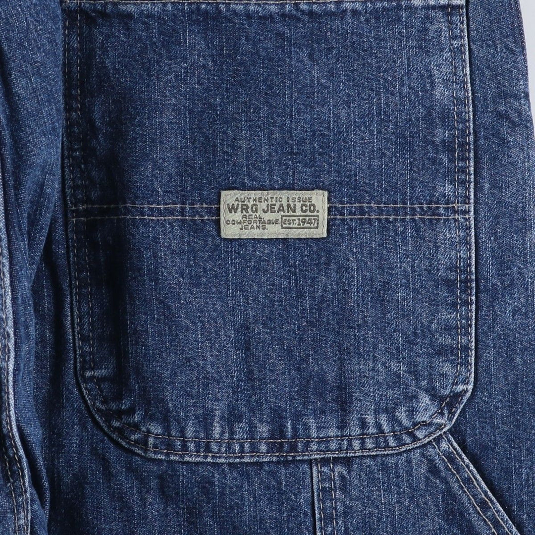 Wrangler Denim Painter Pants for Men, W32 equivalent unclear blue type Vintage Second Hand
