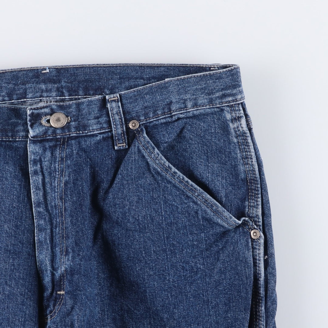 Wrangler Denim Painter Pants for Men, W32 equivalent unclear blue type Vintage Second Hand