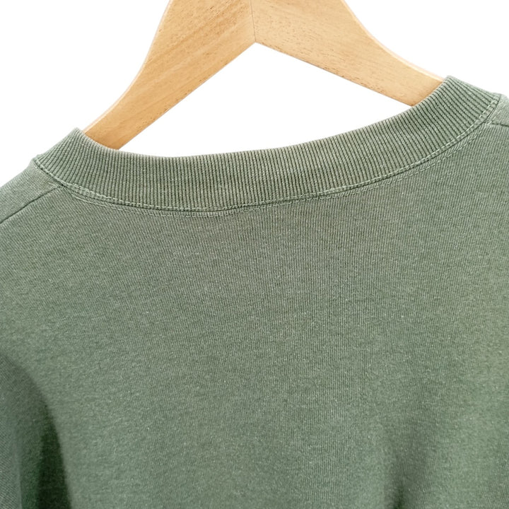 Vintage 90s-00'S MEMBER'S MARK plain blank sweatshirt, men's size XL cotton green type Vintage Second Hand