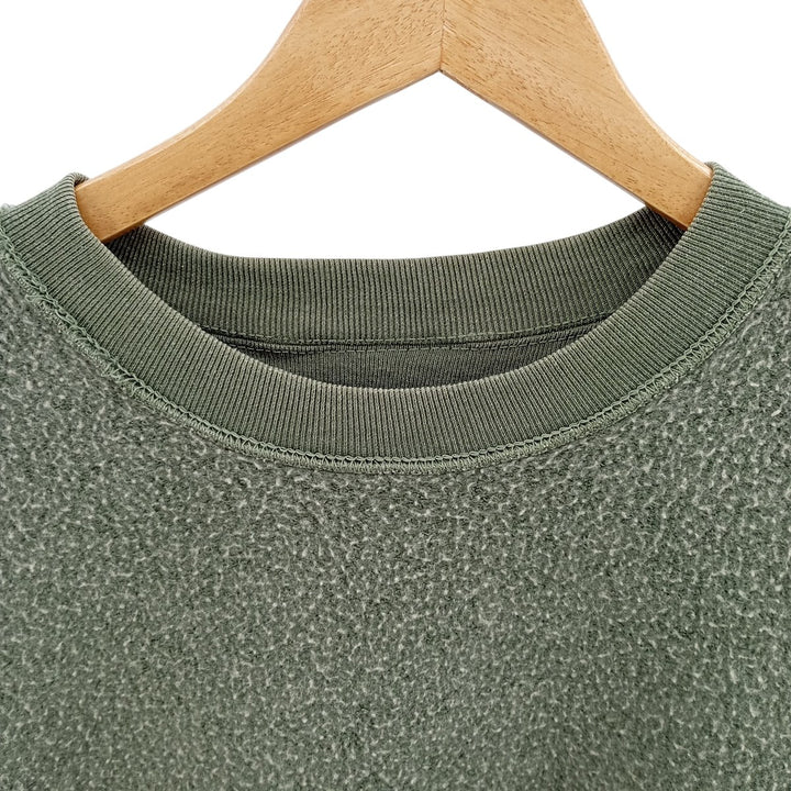 Vintage 90s-00'S MEMBER'S MARK plain blank sweatshirt, men's size XL cotton green type Vintage Second Hand