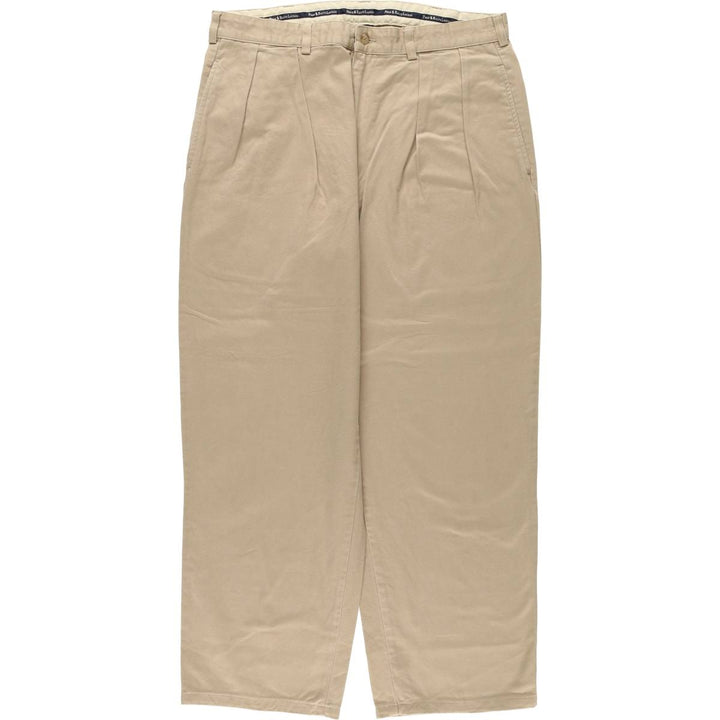 Ralph Lauren POLO Ralph Lauren ANDREW PANT Two-pleat Chino Pants Men's W34 cotton Beige type Vintage Second Hand