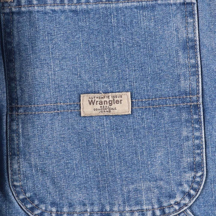 Wrangler Denim Painter Pants for Men, W34 equivalent cotton blue type Vintage Second Hand