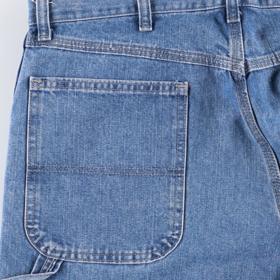 Wrangler Denim Painter Pants for Men, W34 equivalent cotton blue type Vintage Second Hand