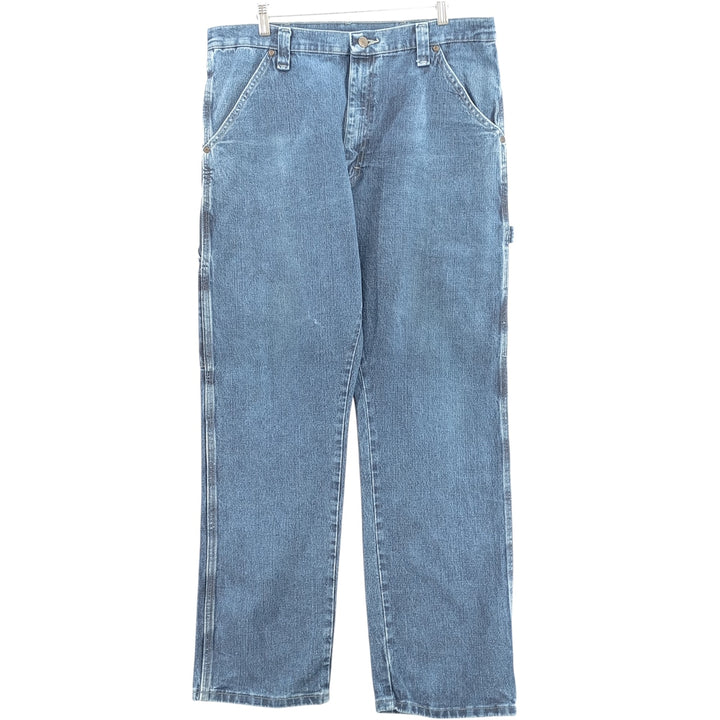 00'S Wrangler Denim Painter Pants Men's W36 cotton blue type Vintage Second Hand